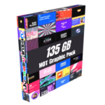 135 GB HOT Graphic pack