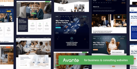 Avante | Business Consulting WordPress Theme