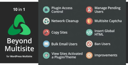 Beyond Multisite - Utilities for WordPress Network Admins Plugin