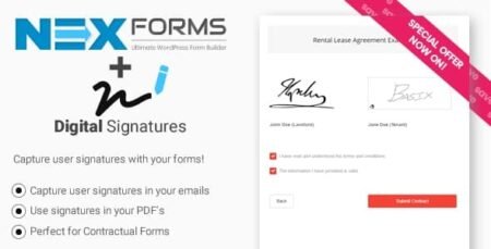 Digital Signatures for NEX-Forms - Addon
