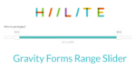 Gravity Forms Range Slider Addon