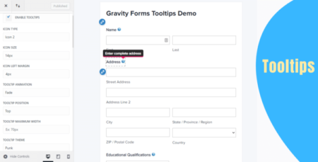 Gravity Forms Tooltips by JetSloth