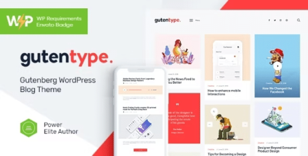 Gutentype | WordPress Theme for Modern Blog