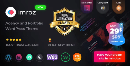 Imroz - Agency & Portfolio Theme