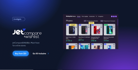 Jet Compare & Wishlist Plugin