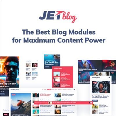 Jet Blog – Blogging Package for Elementor Page Builder