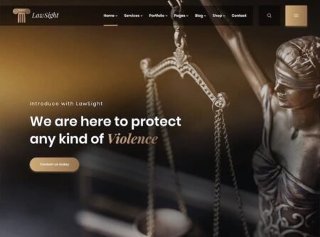 Lawsight - Law & Lawyer WordPress
