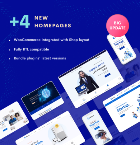 Mitech - Technology IT Solutions & Services WordPress Theme