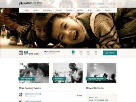 Native Church - Multi Purpose WordPress Theme