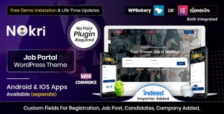 Nokri - Job Board WordPress Theme