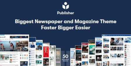 Publisher – Newspaper Magazine AMP Theme