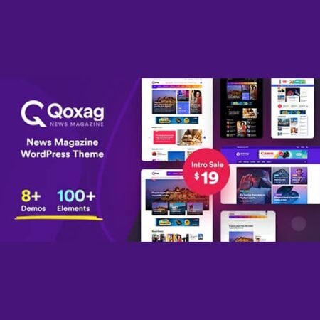 Qoxag - WordPress News Magazine Theme