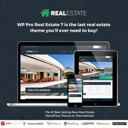 Real Estate 7 - Responsive Real Estate WordPress Theme