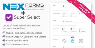 Super Selection Form Field for NEX-Forms - Addon