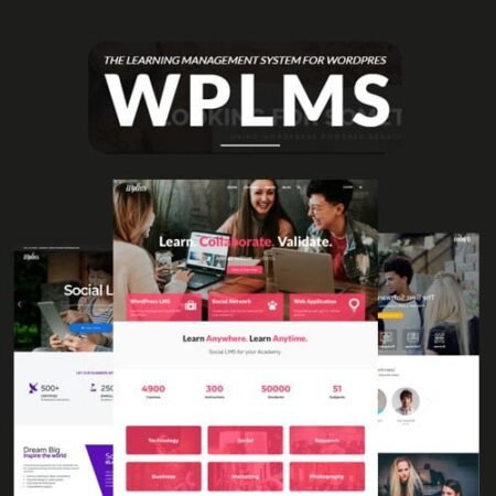 WPLMS Learning Management System for WordPress, Education Theme