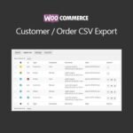 WooCommerce Customer / Order / CSV Export