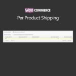 Woocommerce Shipping Per Product