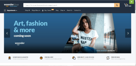 WoonderShop: Best WooCommerce Theme for E-Commerce Professionals