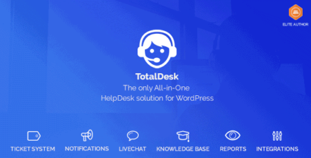 TotalDesk – Helpdesk, Live Chat, Knowledge Base & Ticket System | Wordpress Helpdesk by welaunch