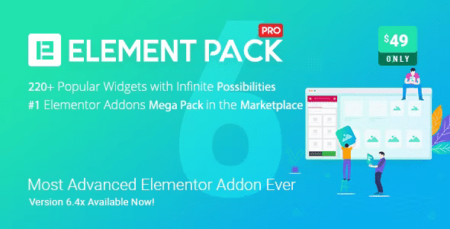 Element Pack Pro By BdThemes – Addon for Elementor