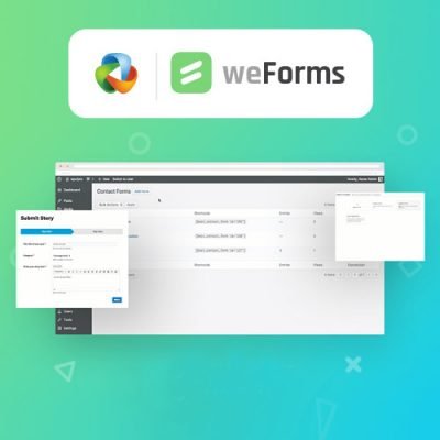 weForms Pro - Easy Drag & Drop Contact Form Builder For WordPress