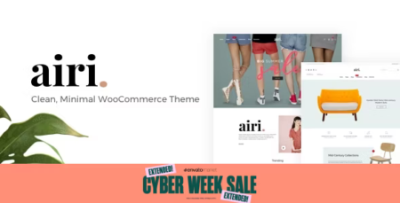 Airi - Clean & Best Minimal WooCommerce Theme