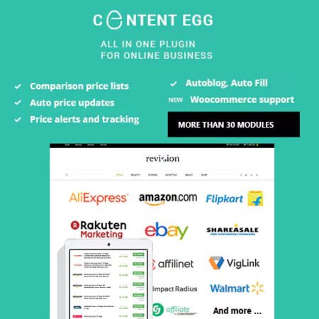 Content Egg - Best Affiliate Wordpress Plugin