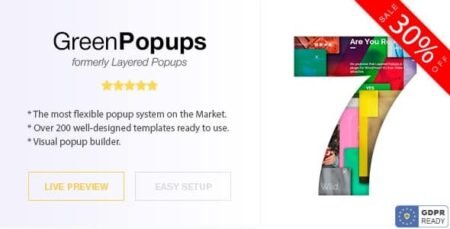 Green Popups - Popup Plugin for WordPress (formerly Layered Popups)