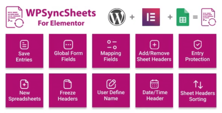 Elementor Sheets - Google Spreadsheet Addon | WPSyncSheets