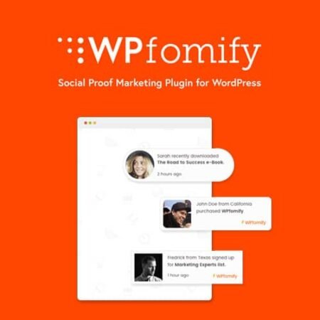 WPfomify - Social Proof Plugin for WordPress