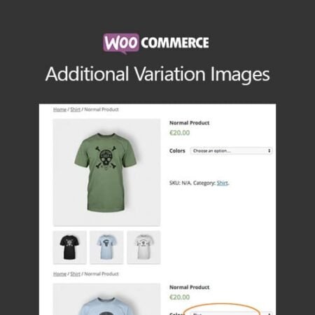 WooCommerce Additional Variation Images - Plugin