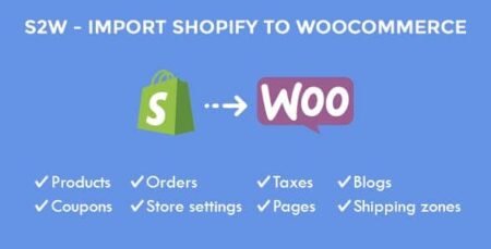 S2W - Import Shopify to WooCommerce - Migrate Your Store from Shopify to WooCommerce